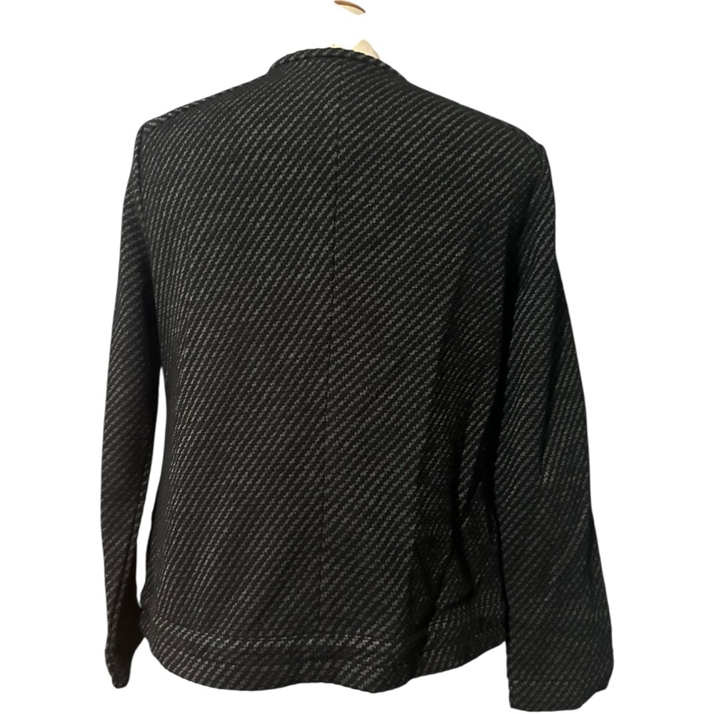 Ann Taylor Moto Jacket Black Small Petite - Picture 3 of 3